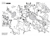 Bosch 0 603 337 403 Psb 450-2 Percussion Drill 230 V / Eu Spare Parts